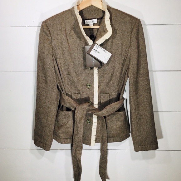 St. John Jackets & Blazers - ST. JOHN SPORT Wool Jacket Blazer 0-2 P NEW NWT